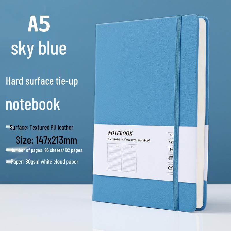 A5 Custom Strap Diary Notebook with Logo in Gift Box