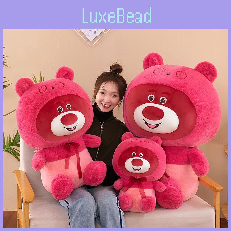 Lotso Plush Toy Soft Stuffed Animal Doll Cartoon Home Decoration Gifts Kids