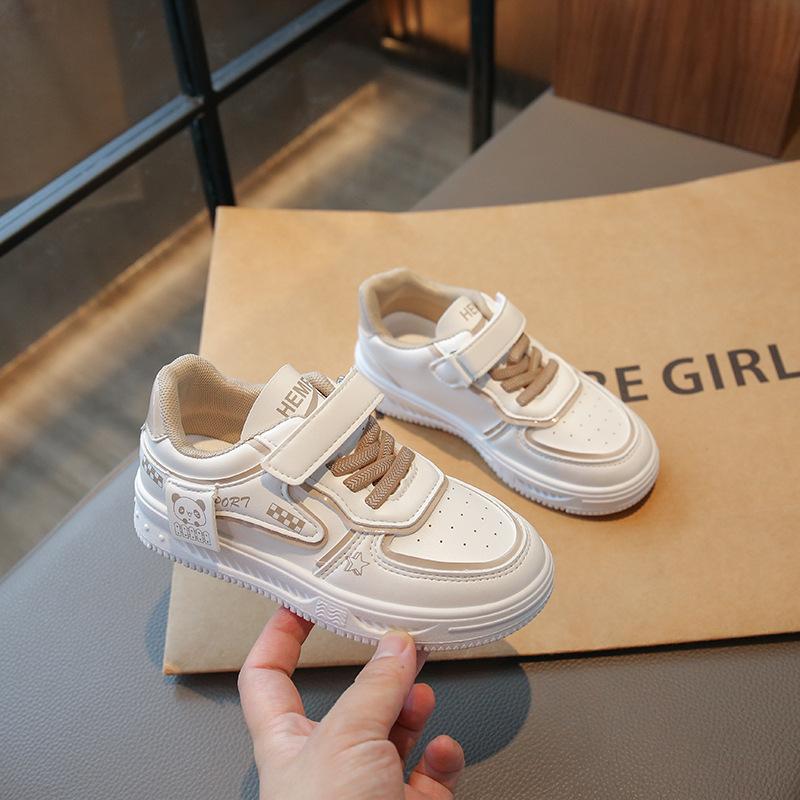 Girls' shoes 2025 autumn new student version little white shoes children's casual soft sole high value school season shoes