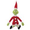 Green Shaggy Anime Figures Christmas Decoration Green Haired Monster Figurine Adorable Plush Doll Kid Birthday Toy Gifts