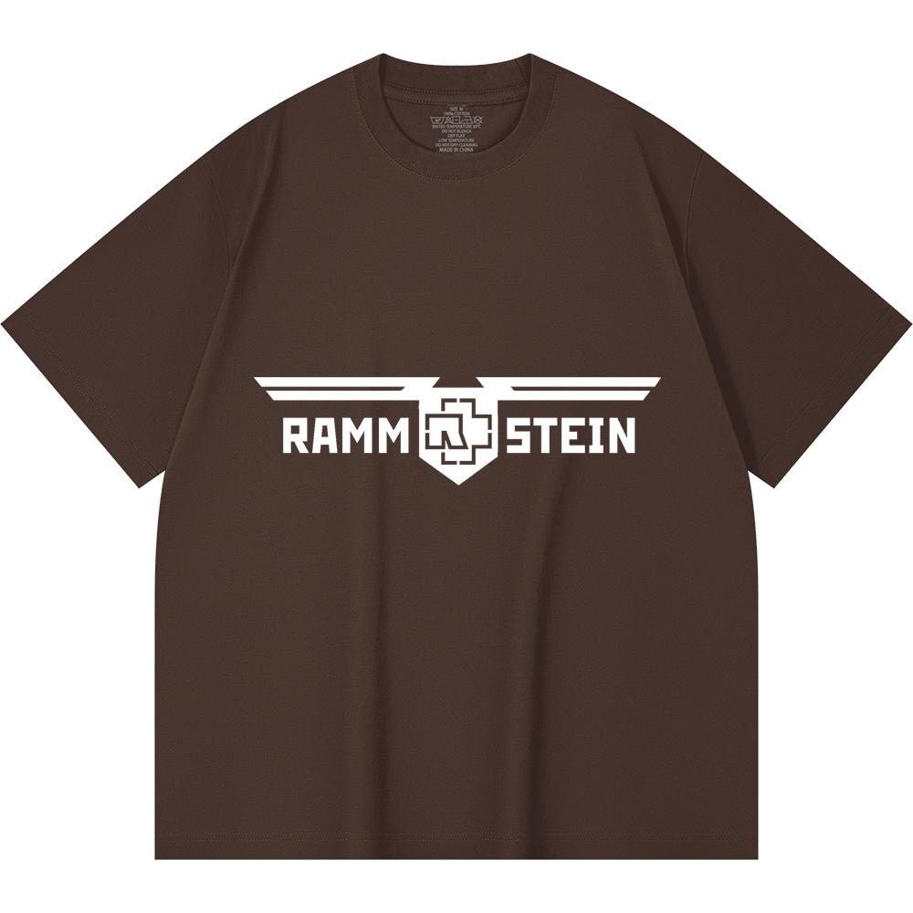 230 g/m² 100% Baumwolle Heavy Metal T-Shirt Rockband Beliebte Musik Druck Unisex Schweres Baumwoll-T-Shirt