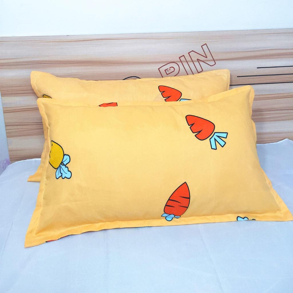 48X74Cm Printed Pillow Case Bed Pillowcases Standard Pillow Cover for Bedding Bedroom (No Filler)