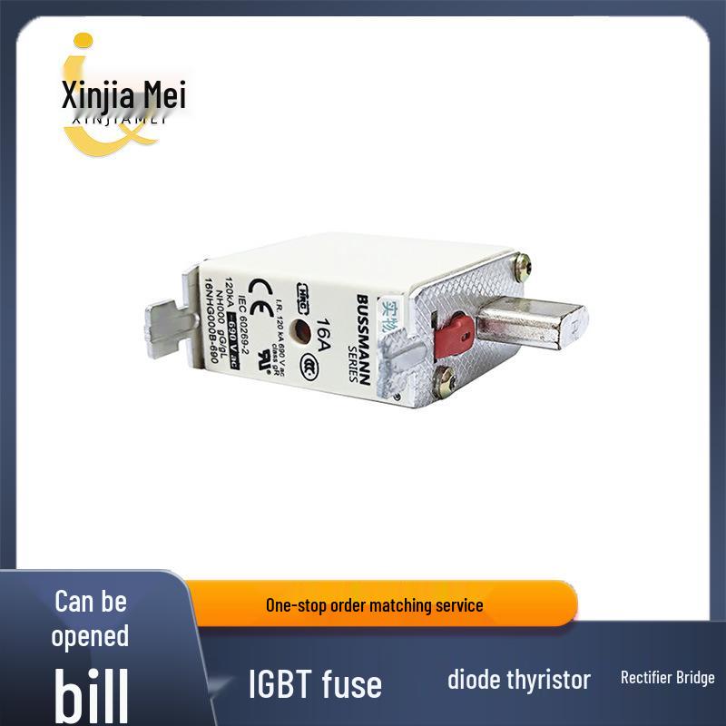 

16NHG000B-690 Fast Low Voltage DC Fuse Link - Electronic Components In Stock