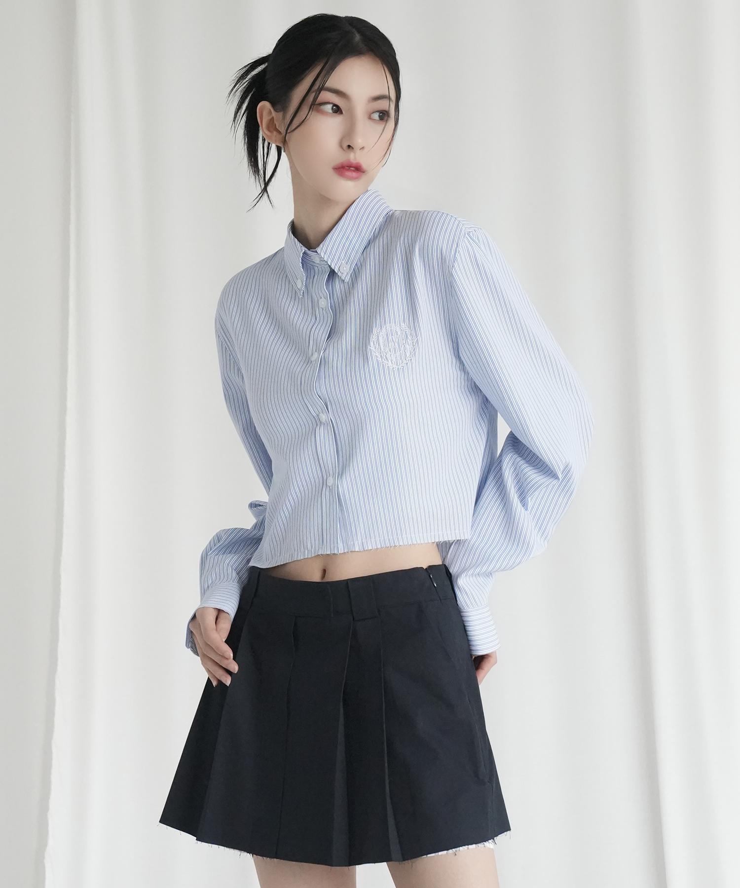 Urban Dress Mew Striped Shirt Blue Blue/Free