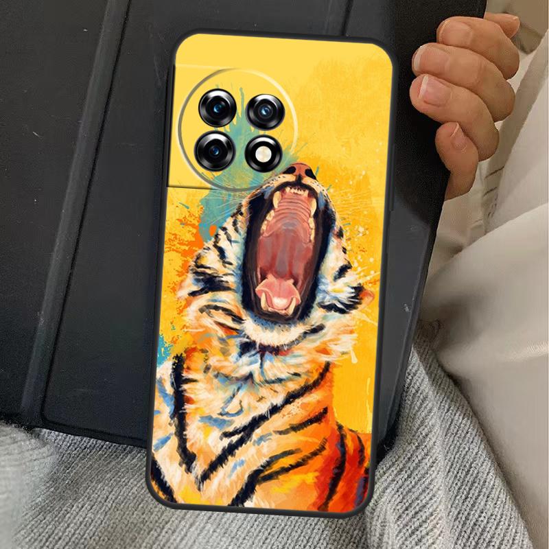 

Animal Tiger Art Case For OnePlus Nord 5 CE 2 3 4 Lite N20 N30 OnePlus 15 13 12 11 10T 10R 12R 13R 13T Cover OnePlus Nord 2