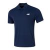 Skechers Fashion Casual Breathable Short Sleeve Nautical Sports Polo Shirt Men Polo Shirts Navy-Blue P122M053-02MZ