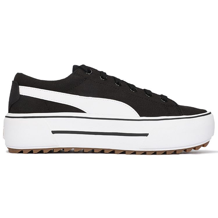 Puma Kaia Platform Black White Women Sneakers Gum 383804-02