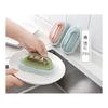 Kitchen Sponge Bathtub Brush Sponge Cleaning Brush Antibacterial with Handle Kitchen Bath Cleaner Bath Sponge Bath Sponge Cleaning Goods (Green)