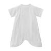Miki House Combi Baby Solid Made In for Boys and Size White Undershirt, Color, Logo, 100% Cotton, Japan, Girls, Newborn, 40-2331-140, 60-70cm,