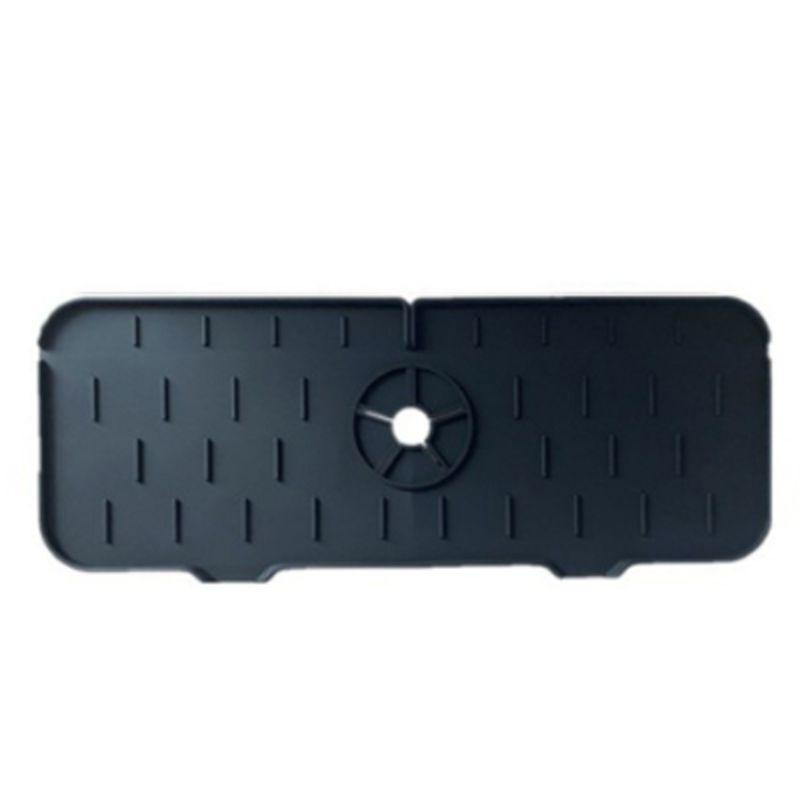 Kitchen Bathroom Faucet Splash-proof Silicone Pad Surround Design Easy To Install Perfect For Home And Hotel Use