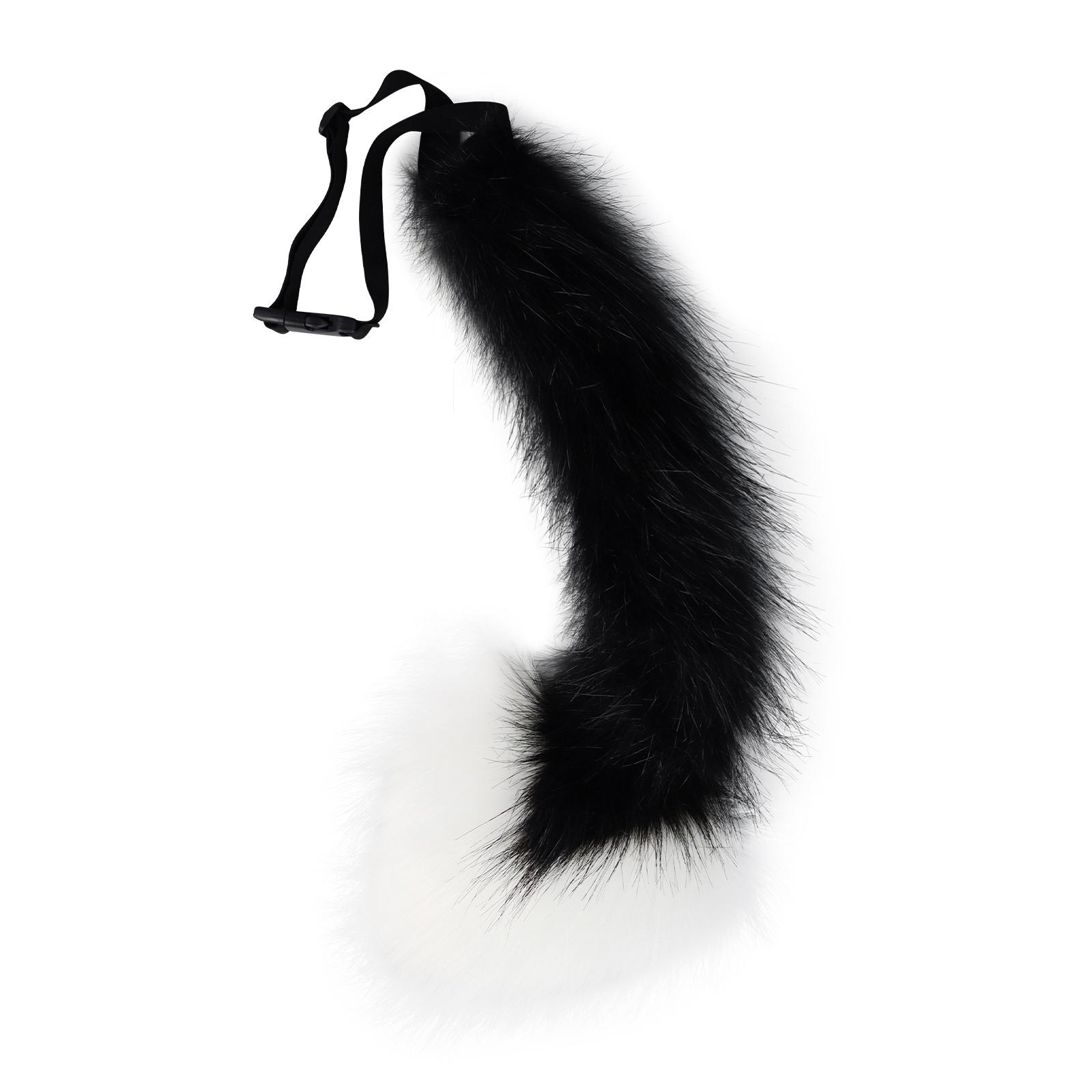Fell Tier Fuchs Schwanz Flauschig Plüsch Therian Anime Cosplay Kostüm Zubehör Für Weihnachtsfeier one size