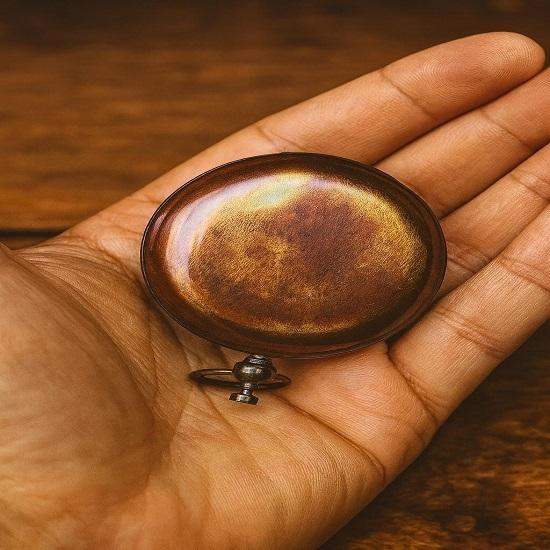 Handmade Brass Pocket Compass, Ross London Style, Nautical Gift