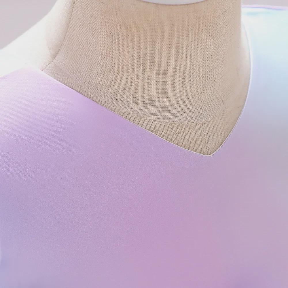 Children's Gradient Satin Princess Dress 2025 - European & American Style