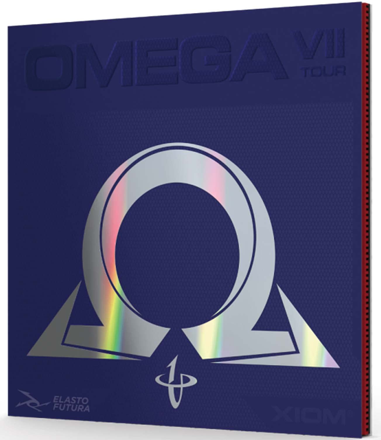 

XIOM Настольный теннис Резиновый Мягкий Назад Omega 7 Tour Черный 10131 2.0