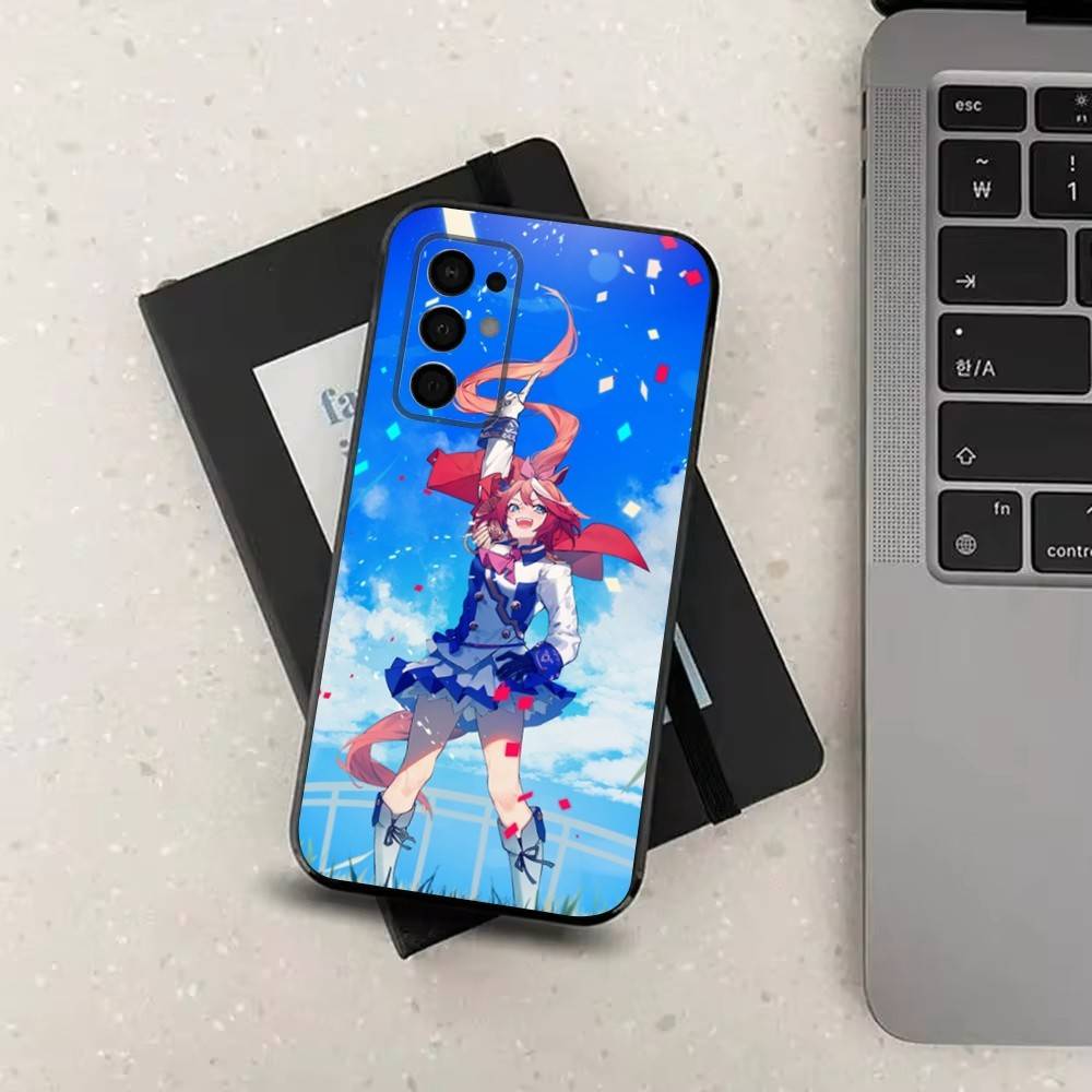 Hot U-Umas Musume Game Phone Case For Samsung Galaxy A91,A80,A73,A72 ,A71,A53A52,A32 ,A31A22,A21s,A20,Black Cover