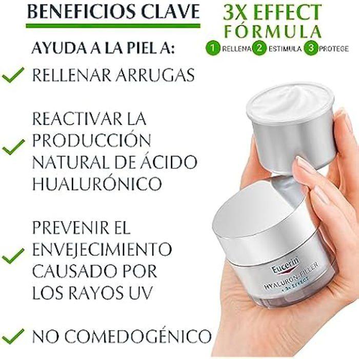 Crème - EUCERIN - HYALURON FILLER - SPF15 - 50 ml - Peaux sèches - Sans parabène