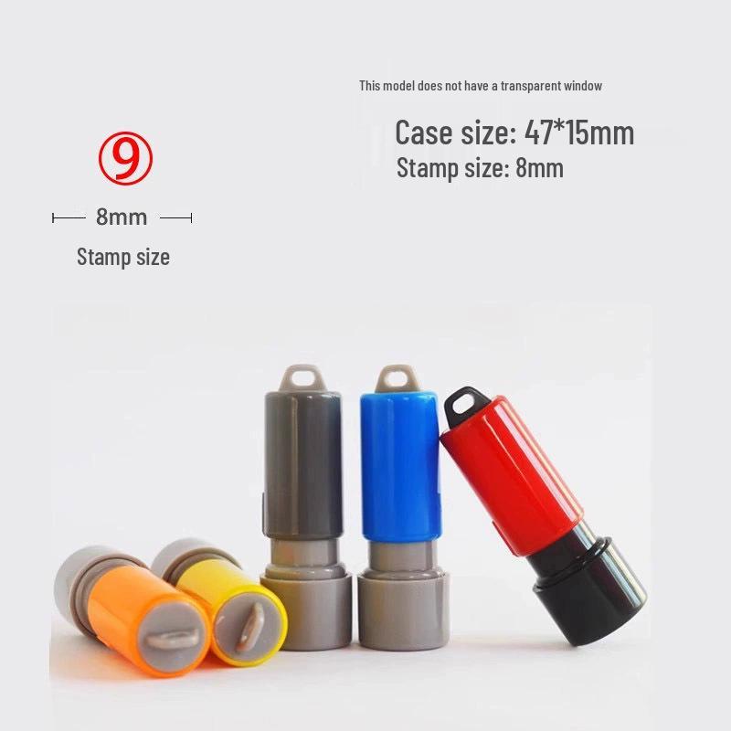 Lichtempfindliches Stempelset: Zahlen 0-9 zum Markieren & Journaling