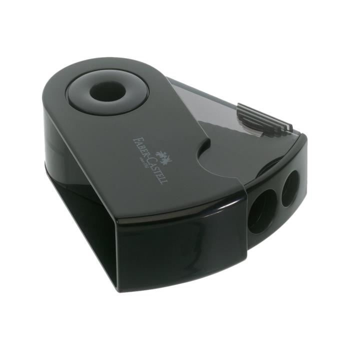 Faber-Castell SLEEVE Ořezávátko se 2 otvory černé