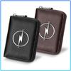 Auto Logo Leather Car Driver License Credit Card Holder Case Wallet For Opel Astra C G H Insignia J K Zafira B Corsa Vectra C Corsa C