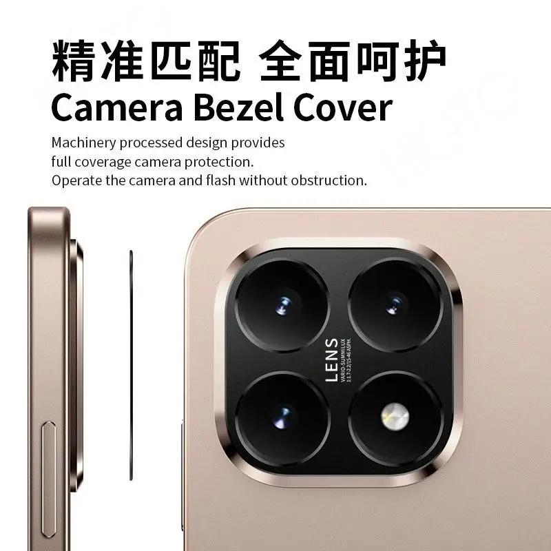 Aluminum Metal Hollow Rear Camera Lens Protection Flim Cover For Xiaomi 15 14 13 T/Pro Anti-scratch and Explosion-proof Lens Cap