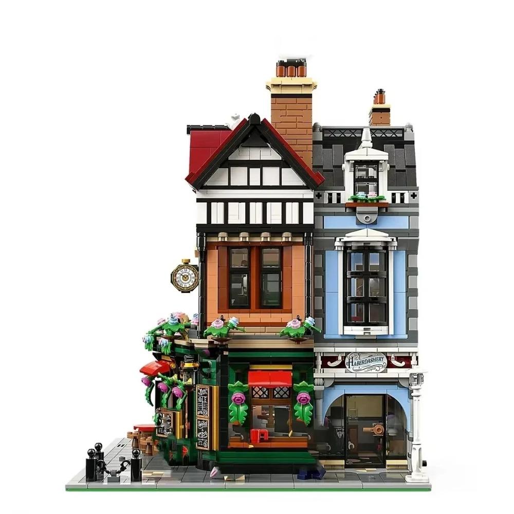 Creative Street Corner Modular Building Blocks Creative Experts In the Field of Architecture Street View Brick Toys Children Adu