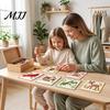 Holiday Card Crafting Garden Animal Stitching Kit, DIY Stitch by Needle And Thread Crafts Hand, Embroidery Greeting Kit for Adults Beginners