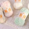 Soft Crochet Yarn 100g/3.5oz 87.5yard Baby Blanket Yarn 6mm Crochet Knitting Yarn for Crocheting and Knitting Project