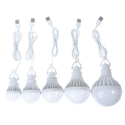 Latarnia Led Przenośna lampa kempingowa Mini żarówka Led Usb Power 3W 5W 7W 9W 12W