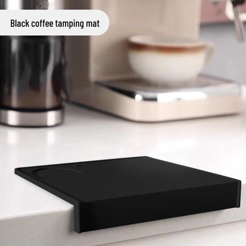 Tappetino Antiscivolo in Silicone per Pressare il Caffè, Tappetino per Angolo Caffè, Base di Pressatura Accessori Macchina da Caffè