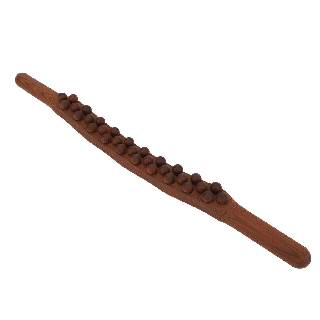 Lymfedrenasje massasjepinne 3 rad 31 perler Myofascial frigjøringsverktøy Tre skrapestavverktøy f