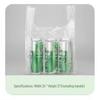 Thickened White Transparent T-Shirt Plastic Bags