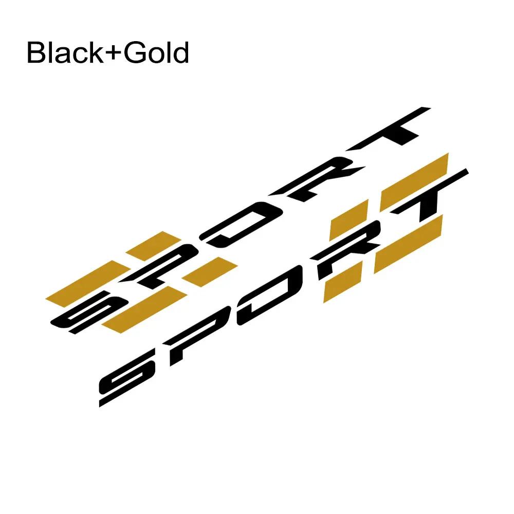 2 PCS Car Sport Styling Stickers Creative Vehicle Window Vinyl Film Decals Racing Tuning  Exterior Decoration Decals Accessories