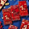 6 Pcs New Year Red Envelope 2026 Chinese Spring Festival Hongbao Traditional Lucky Money Packets Horse Year Money Pouch Decor