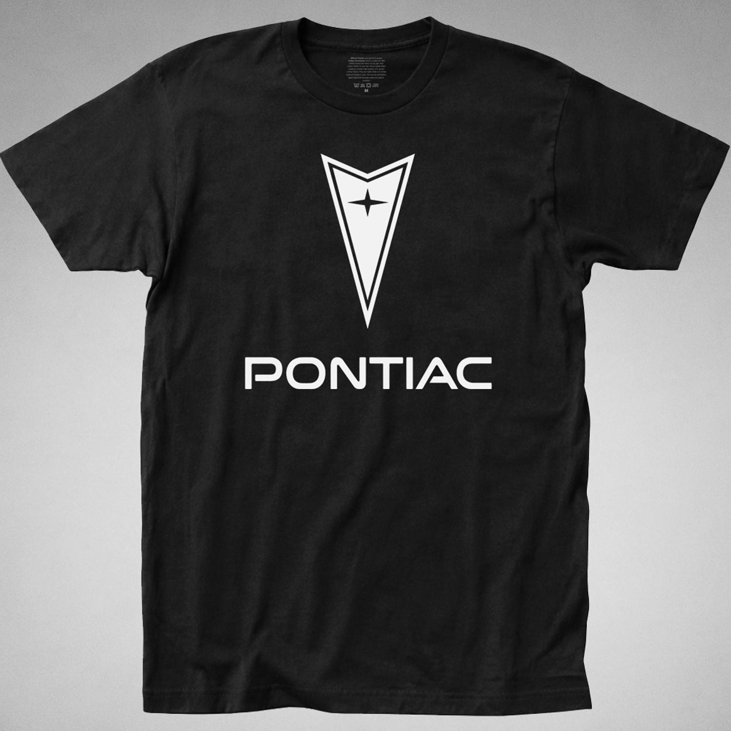 PONTIAC T-SHIRT auto car automotive Grand Prix GTO classic logo car trans am S