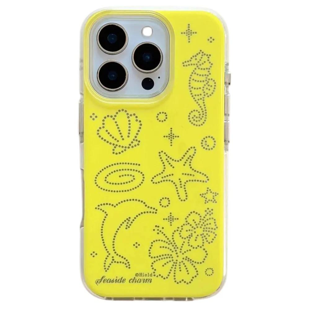 

ГОРЯЧИЙ Роскошный Морской Шарм Чехол для Телефона для Samsung Galaxy A37 A57 A17 A07 A56 A36 A26 A73 A55 A23 A14 A13 4G 5G Задняя Крышка Samsung A25 5G