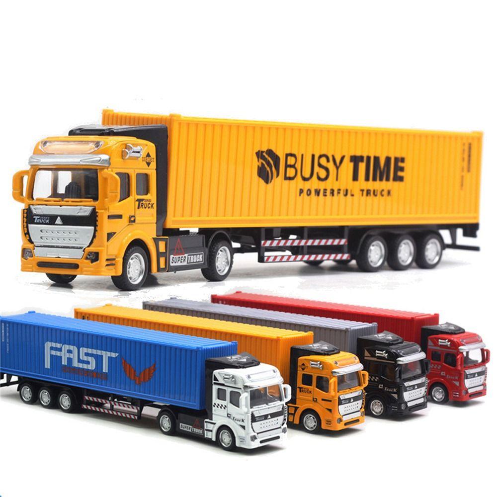 Model Vehicle Toy Container Transport Truck Toy Zinc Zinc Alloy Kids Toys  Educational Toy