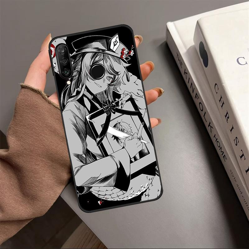 Genshin Impact Hu Tao For Huawei Nova 10 9 SE Y91 Y61 Y90 Y70 Y60 Y72 12s 12i 11i 7i 8i P60 Pro P30 P40 Lite Case