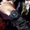 Sanda Men's Multi-functional Luminous Sports Watch – Fashionable, Trendy, Versatile Outdoor Dashboard Design