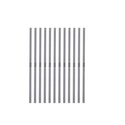 12Pcs Professional Dental Interproximal Strips Stainless Steel 4mm Polishing Kit Denture Orthodontic Maintenance