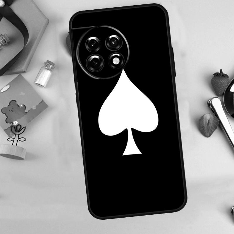 Pik-Ass Hülle Für OnePlus 13T 13R 12 12R 15 13 11 10 10T 8T Nord CE 2 3 4 Lite N20 N30 Nord 5 Abdeckung