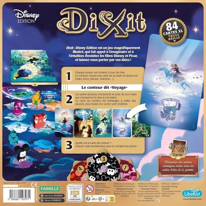 Dixit Disney Edition Fr - Jeu De Cartes
