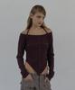 Setup Exe Western Cross Top / Burgundy