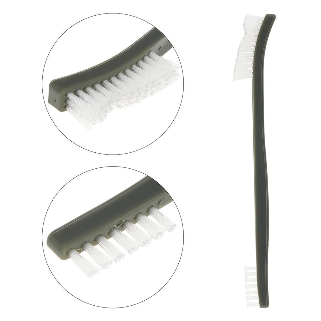 3pcs/9pcs 7 Inch Rust Paint Metal Cleaner Cleaning Welding Slag and Rust Mini Wire Brush Sets, Steel Nylon Brass Brush