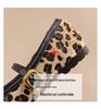 Spring 2025 Women's Flat Suede Mary Jane Moccasins with Soft Sole