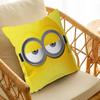 Cartoon M-Minions Cute Funny Pillow Cushion Cover Pillowcase Living Room Sofa Home Decor Customized