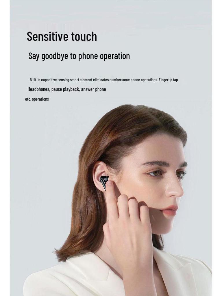 S56 Bluetooth 5.3 TWS Earphones: Digital Display, In-Ear, Waterproof, Ultra-Long Battery, USB-C