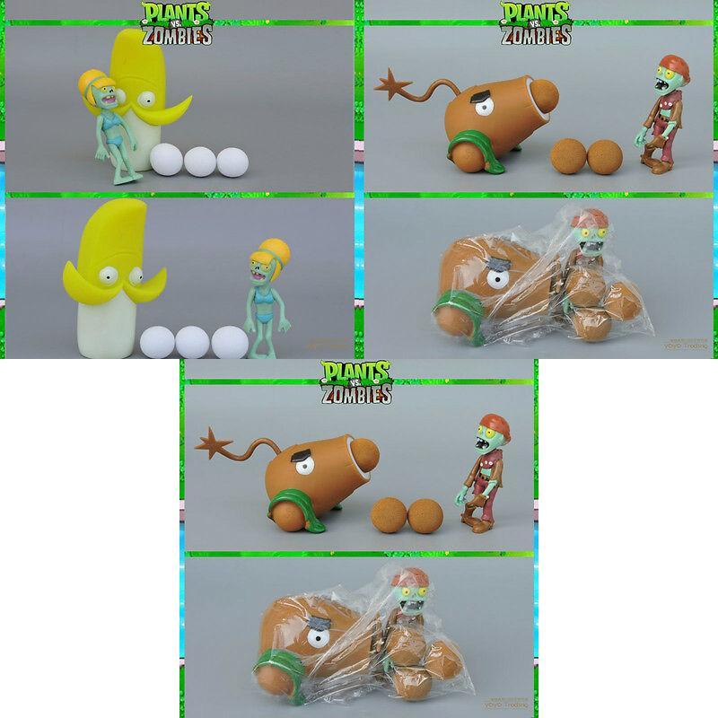 Plants V Zombies Pvc Plant Figures Bulk Pack For Kids And Collectors