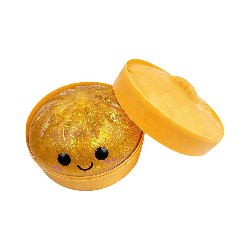 Lustiger Glitzer-Knödel Glitzer-Knödel Squishy Mit Box Knödel Sensorisches Quetschspielzeug Zur Stressbewältigung Schreibtischdekoration
