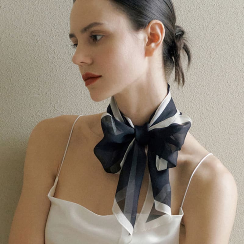 BB’DE SOLI’DE New Ell Chiffon Scarf (3color)