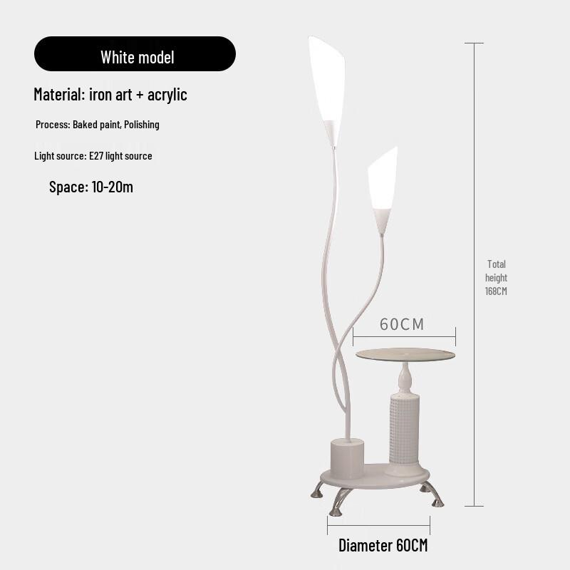 OEING Smart Floor Lamp with Integrated Shelf